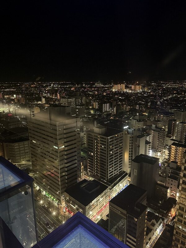 川崎市役所からの夜景