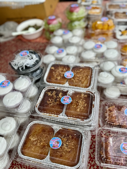 タイのお菓子屋台