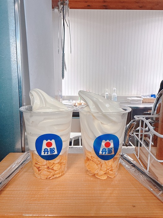 丹那牛乳のソフトクリーム