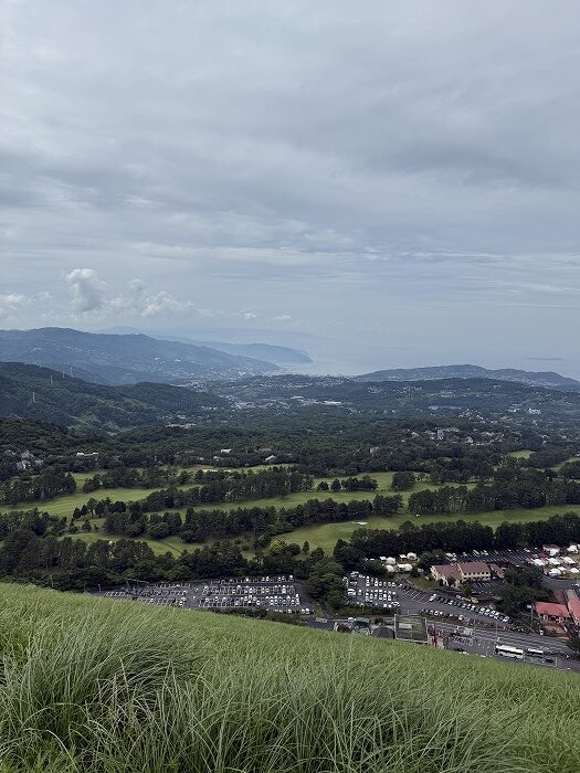 大室山 頂上からの眺め