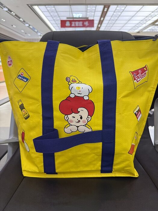 オットギで50ドル以上買うともらえるエコバッグ