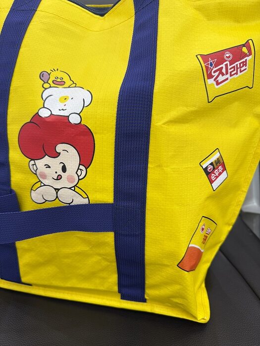 オットギで50ドル以上買うともらえるエコバッグ