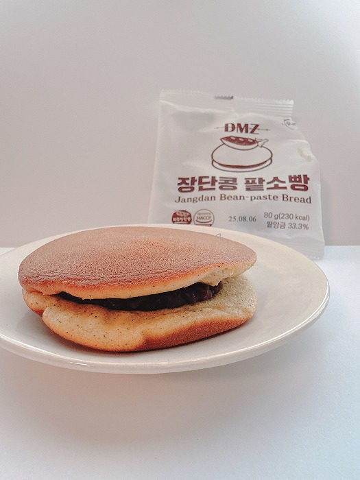 長湍豆を使ったどら焼き