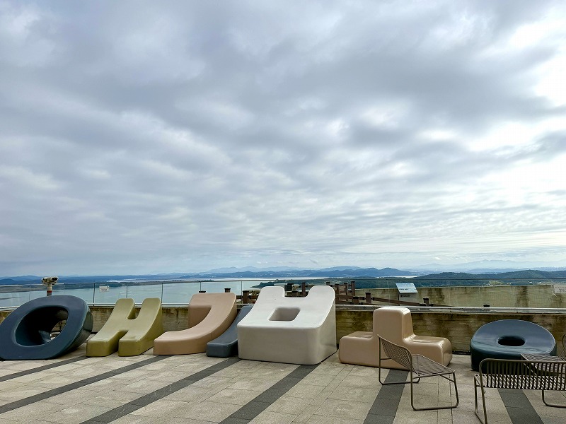 ここ愛妓峰(エギボン)展望台の애기봉