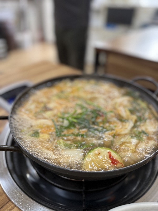 젓국갈비 (チョックッカルビ・発酵魚汁カルビ鍋)