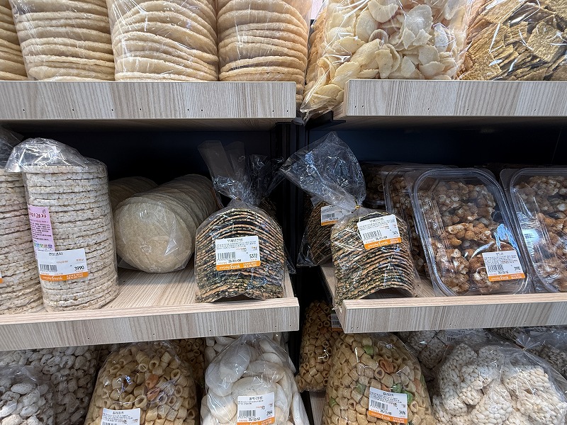 青のり煎餅がここにも!!