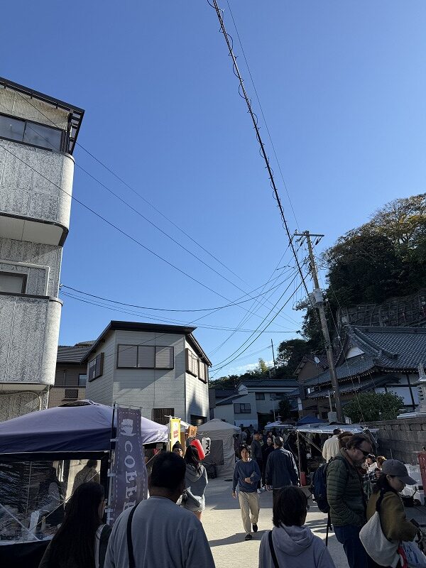 勝浦朝市 結構小規模です