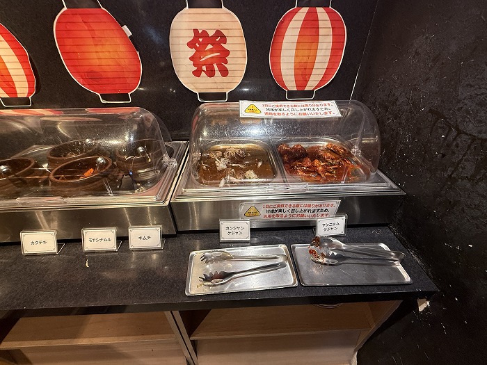 ビュッフェコーナー