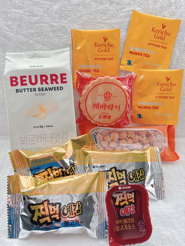 ソウルのお土産 食べ物いろいろ