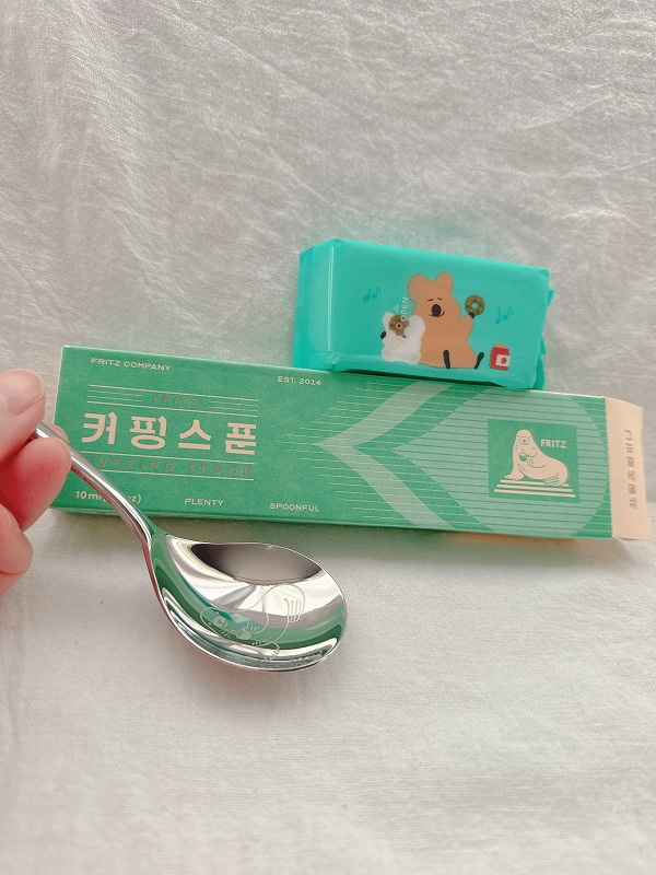 フリッツコーヒーのスプーンとウェッティー