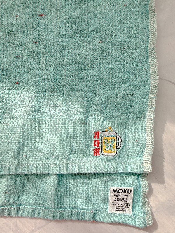 MOKUのタオル