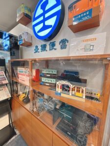 お店一番奥のコーナー