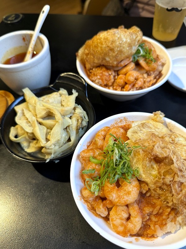 蝦仁飯+加蛋