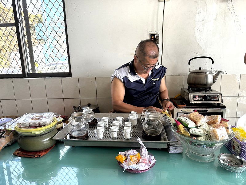 阿里山烏龍茶のおじさん