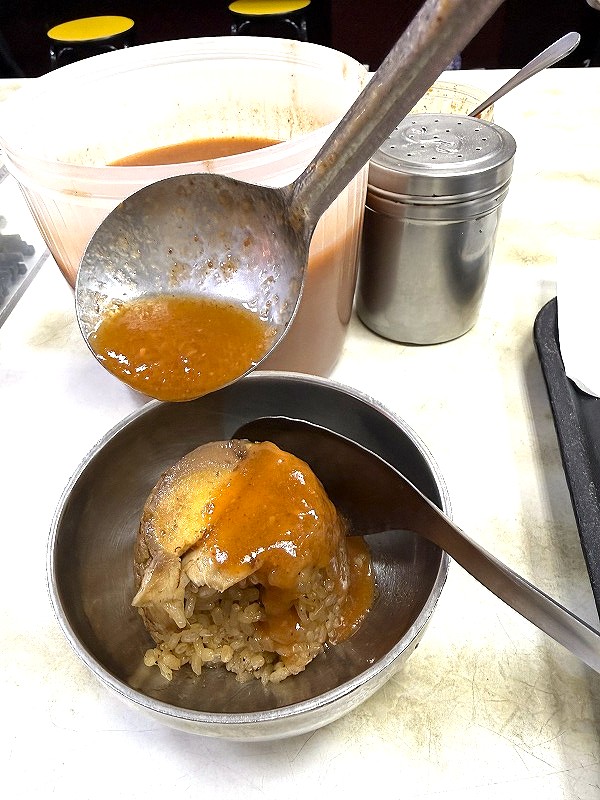 タレをかけても美味しい