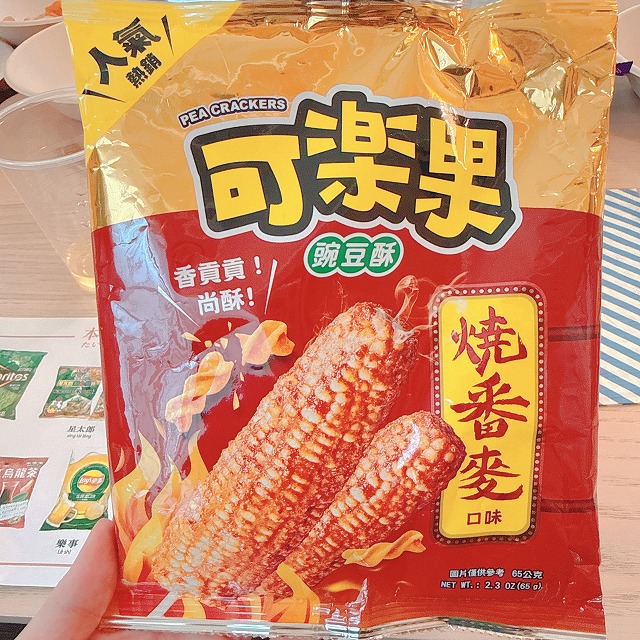 焼きもろこし味の可樂果