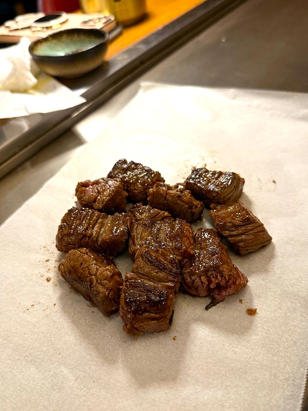熟成牛カイノミステーキ