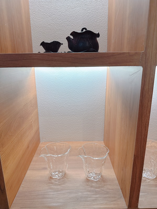 ガラスの茶海
