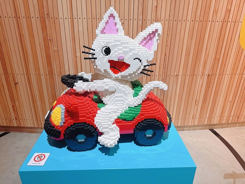 レゴで作られたノンタン