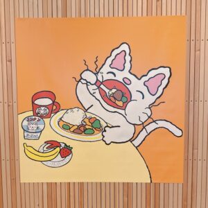 もりもり食べるノンタン