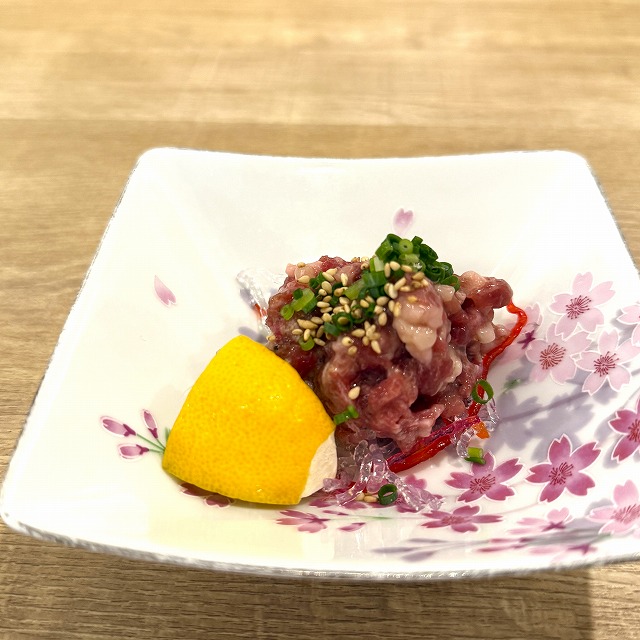 塩ユッケ