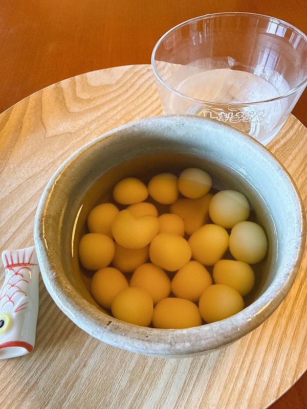 作ったハート形のも入ってる